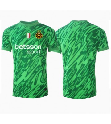 Inter Milan Brankář Domácí Dres 2024-25 Krátkým Rukávem